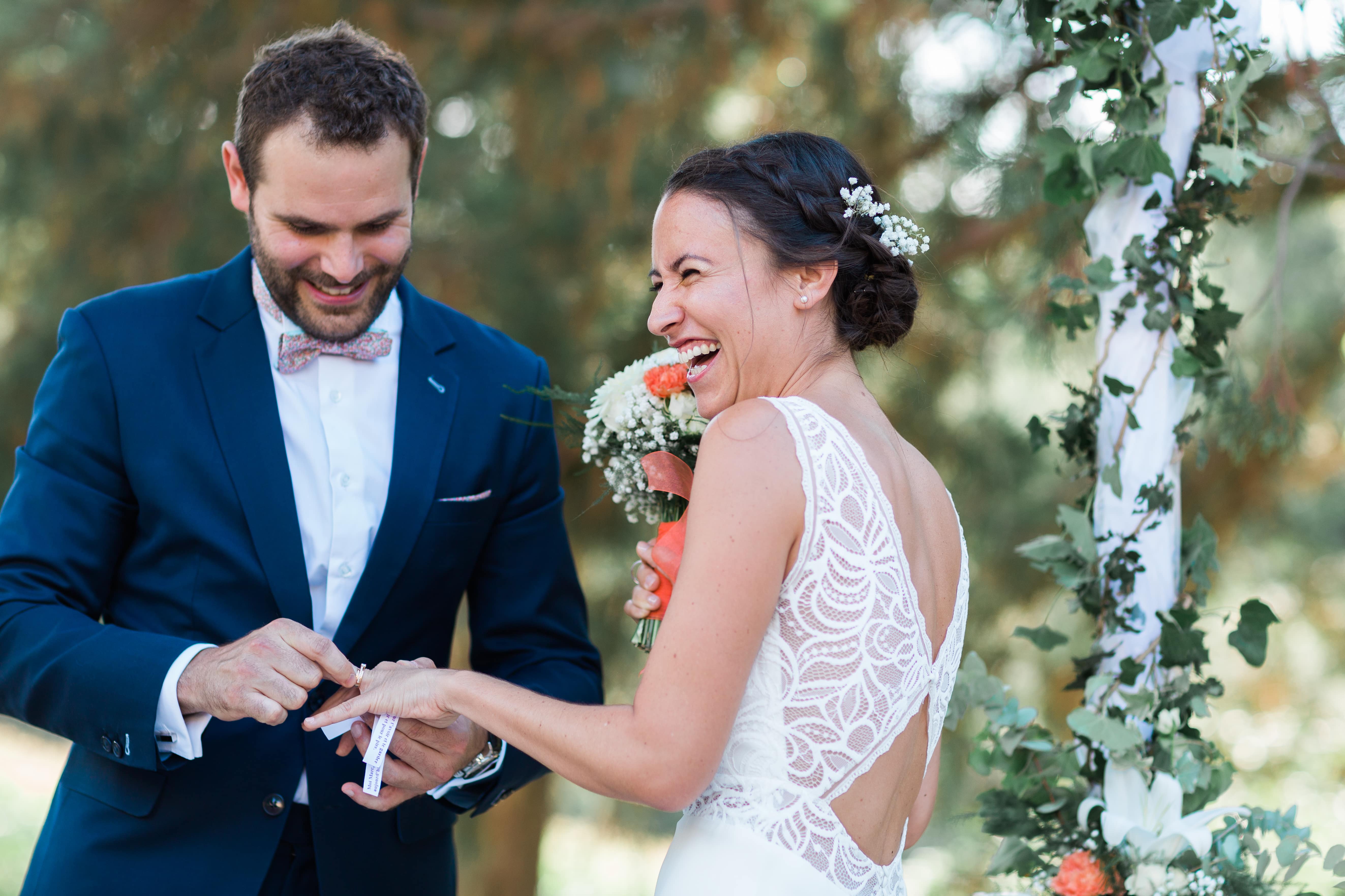 mariage à la Bastide de Jaillans