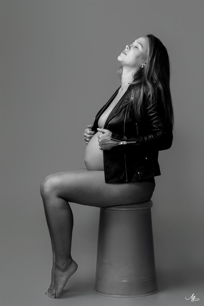 Photo studio grossesse à Saint-Marcellin