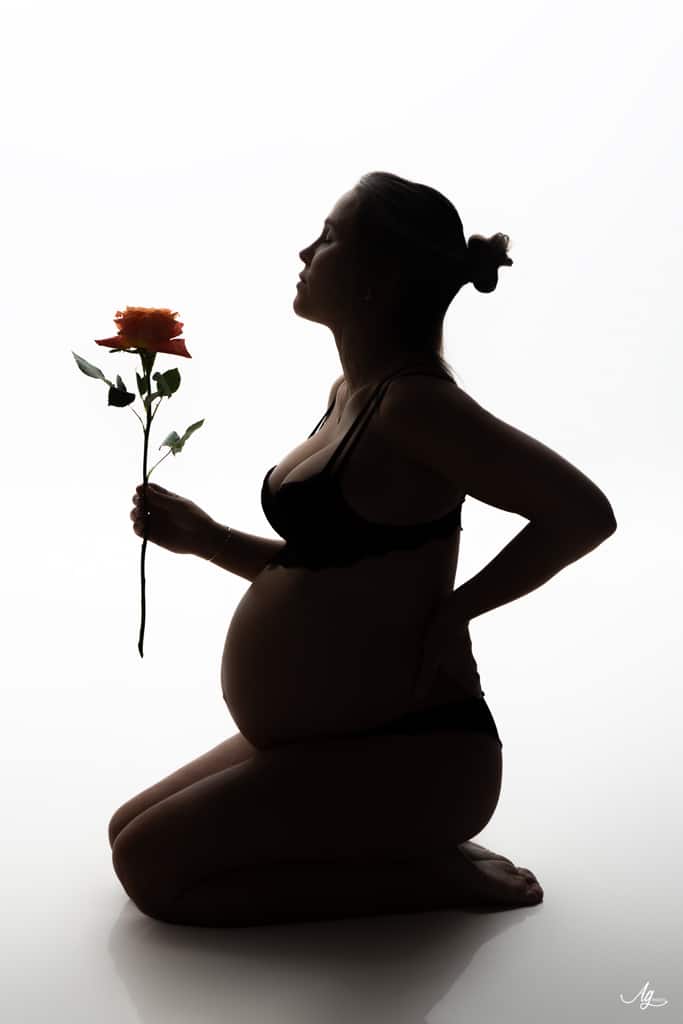 Photo studio grossesse à Saint-Marcellin