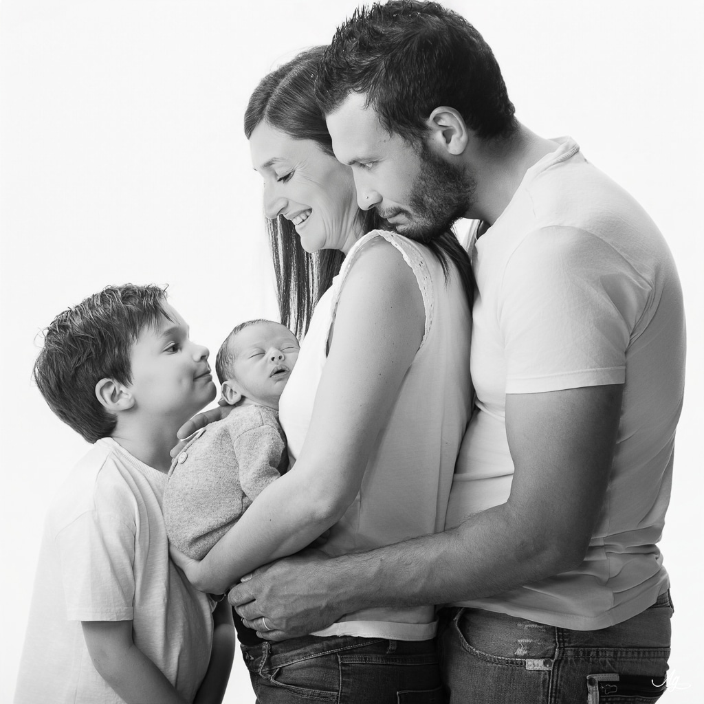 photo famille et bébé studio