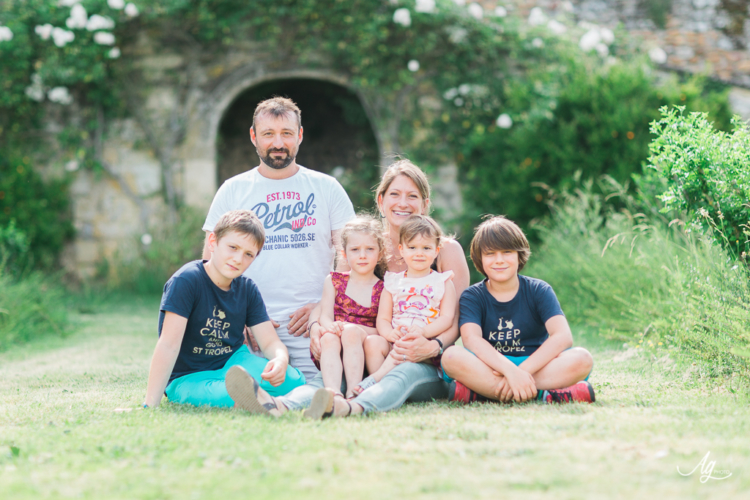 Séance famille en extérieur - Photographe sur Saint-Marcellin/Saint-Sauveur