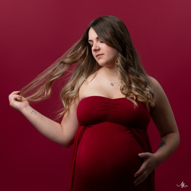 Femme enceinte - photo PDF primée en 2025 - Aurélie Gaude