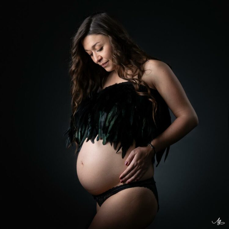 Femme enceinte - photo PDF primée en 2025 - Aurélie Gaude